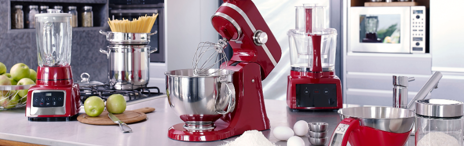 Electrical appliances in a kitchen